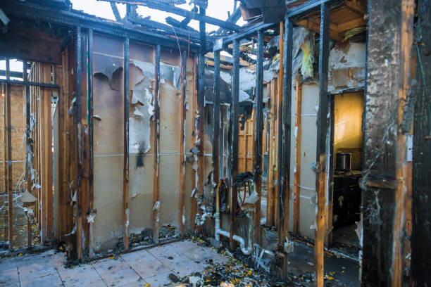 Professional Fire Damage Repair technician working in Mount Vernon, WA